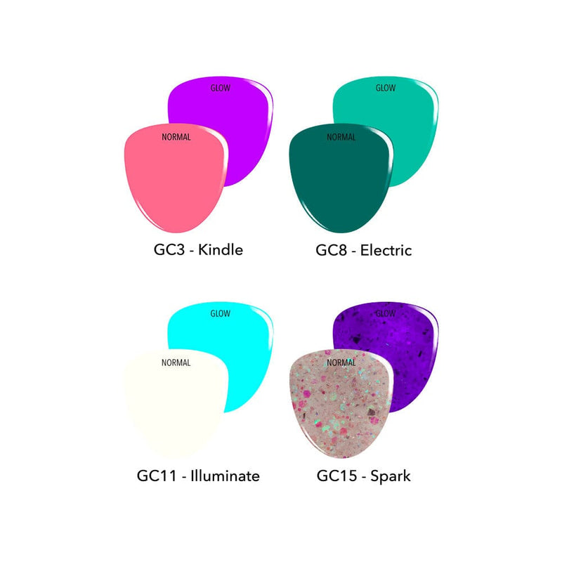 Glow Up | Four Color Dip Powder Starter Kit