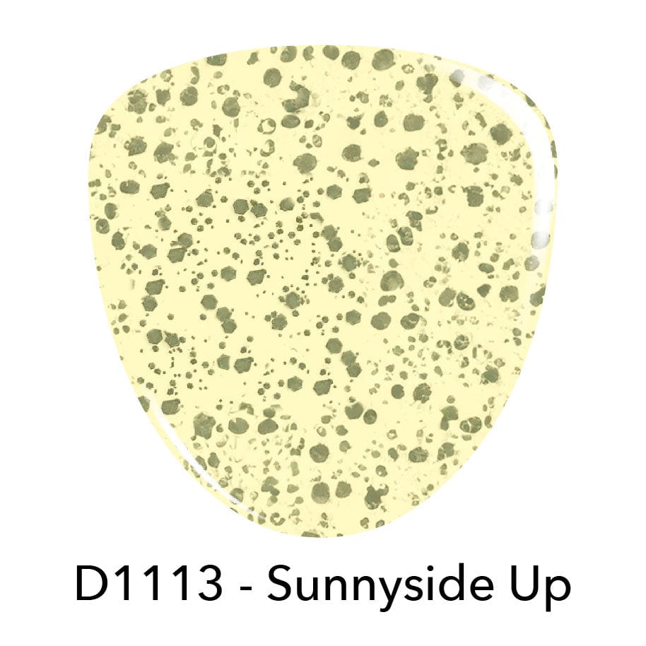 D1113 Sunnyside Up Yellow Glitter Dip Powder – RevelNailEU