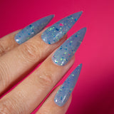 Dip Powder D1126 Symi Blue Sun Changing Dip Powder