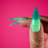 Dip Powder D1152 Virgo Green Mood Changing Dip Powder