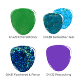 Dip Powder Peacock Dip Powder Theme Kit