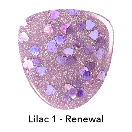 Lilac Bouquet Dip Powder Set