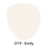 D19 Emily White Crème Dip Powder