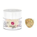 D445 Citrine (TT4) Gold Glitter Dip Powder