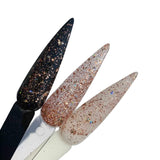 D623 Keepsake Red Flake Dip Powder