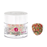 D650 Fruitcake Multi Glitter Dip Powder