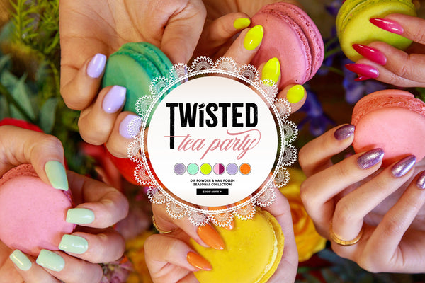 NEW! Twisted Tea Party Collection | Dip & Nail Polish!