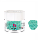 D1664 Seafoam Flake Dip Powder