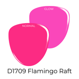 D1709 Flamingo Raft Glow Dip Powder