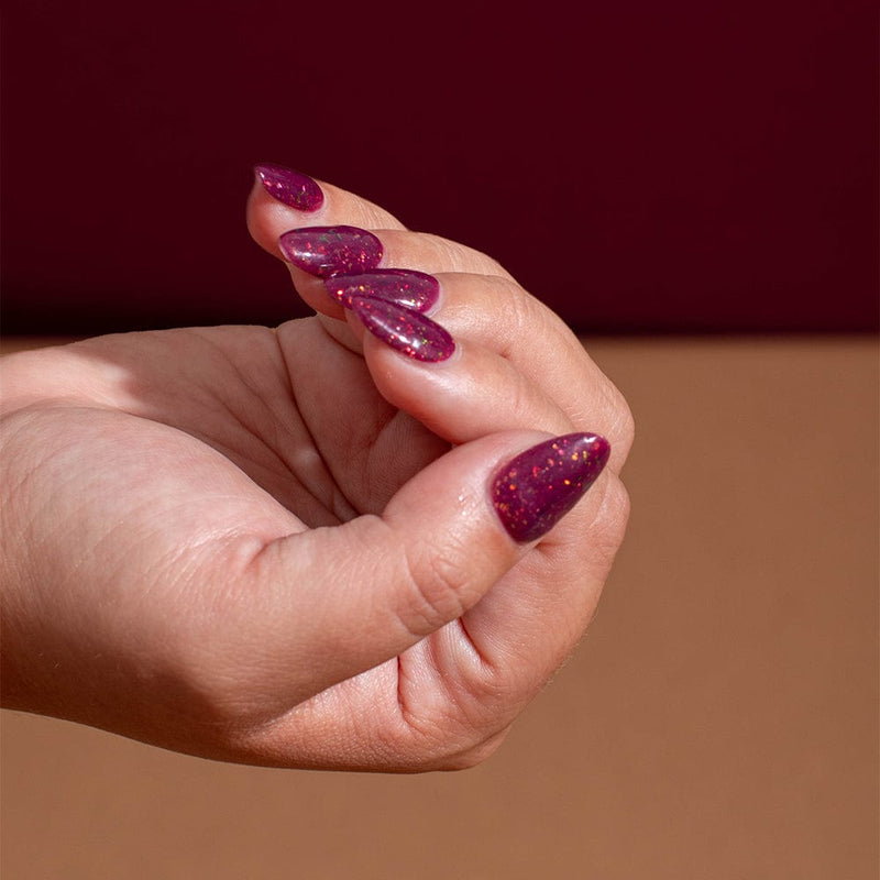 D852 Autumn Glory Purple Flake Dip Powder