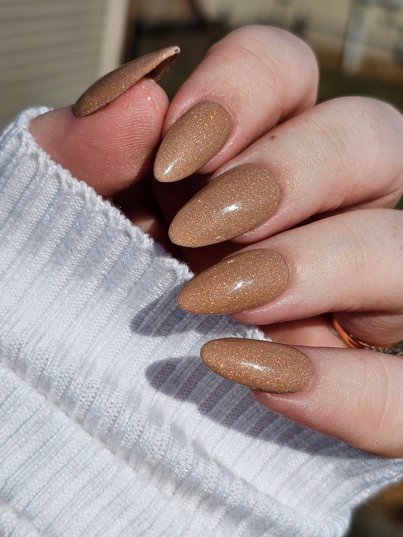 D1339 Cappuccino Shimmer Dip Powder