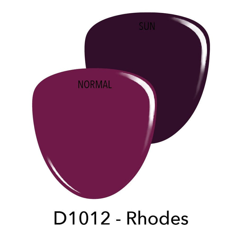 Dip Powder D1012 Rhodes Purple Sun Changing Dip Powder