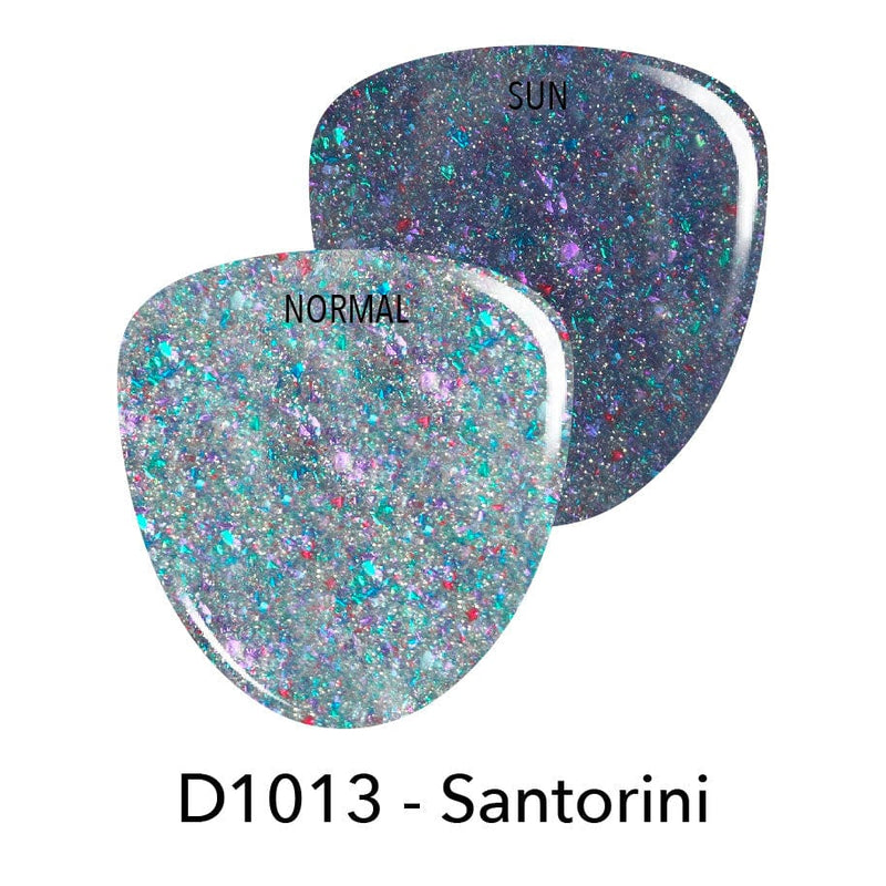 Dip Powder D1013 Santorini Blue Sun Changing Dip Powder