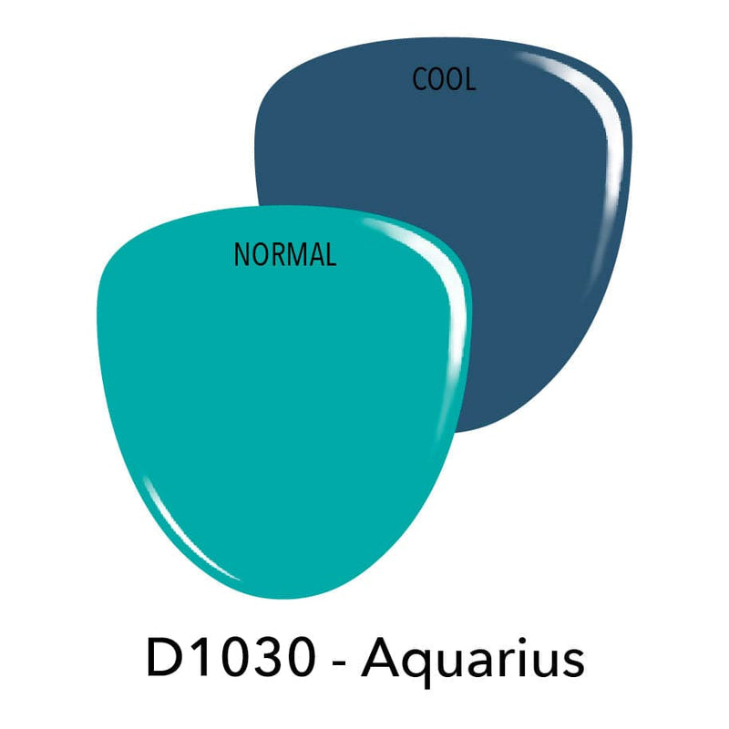 Dip Powder D1030 Aquarius Teal Cream Dip Powder
