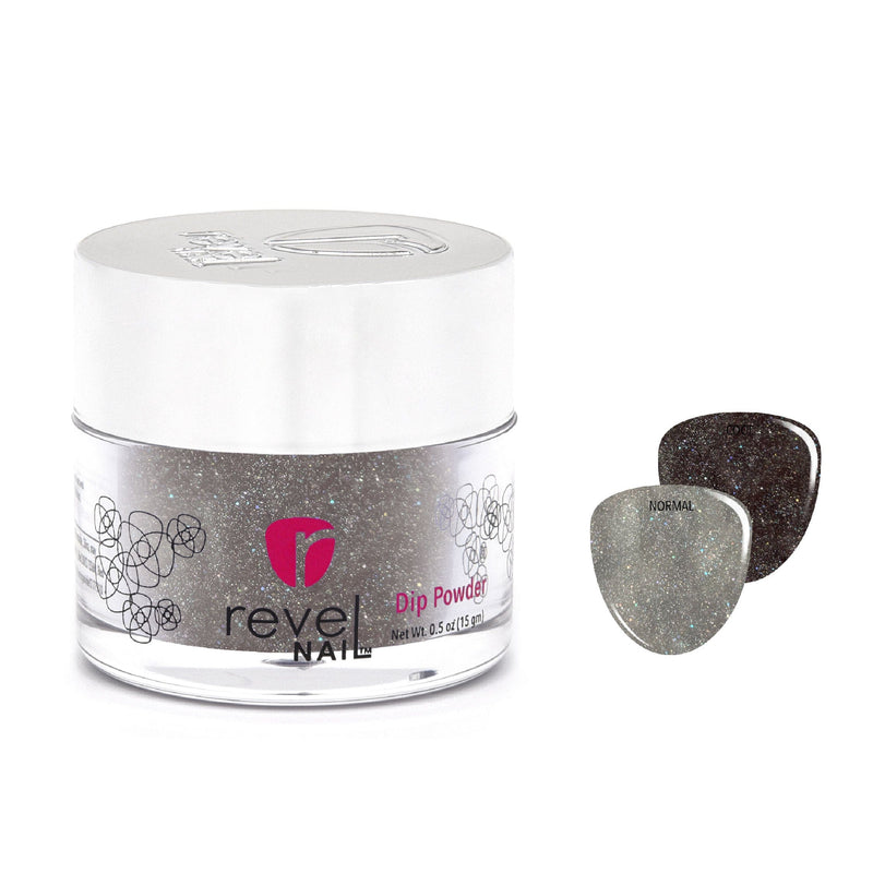 Dip Powder D1031 Scorpio Silver Glitter Dip Powder