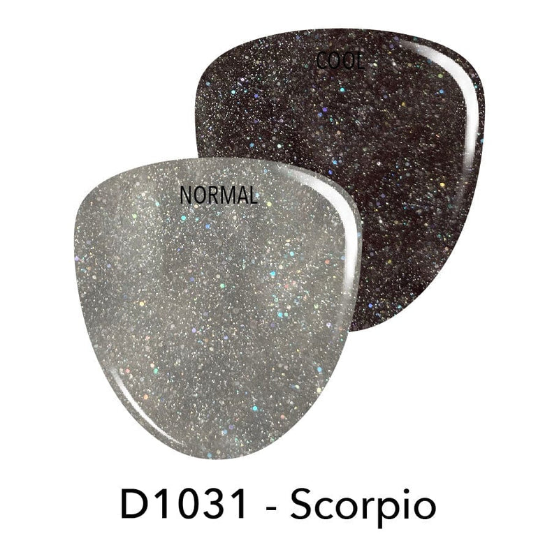 Dip Powder D1031 Scorpio Silver Glitter Dip Powder