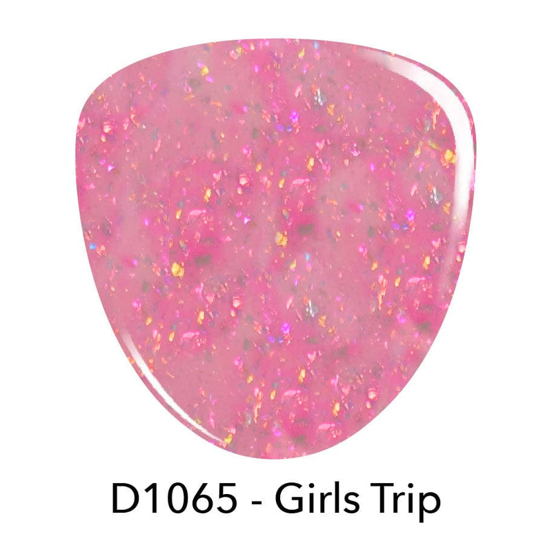 Dip Powder D1065 Girls Trip Pink Flake Dip Powder