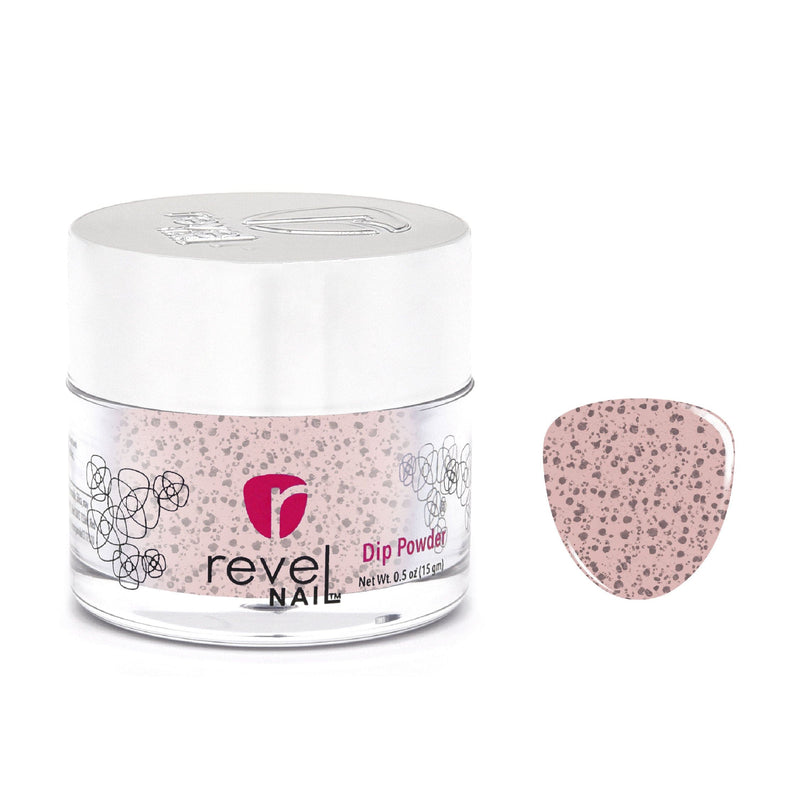 Dip Powder D1114 Funny Bunny Pink Speckled Dip Powder