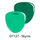 Dip Powder D1127 Skyros White Sun Changing Dip Powder