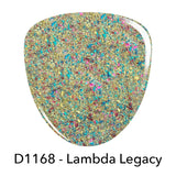 Dip Powder D1168 Lambda Legacy Flake Dip Powder