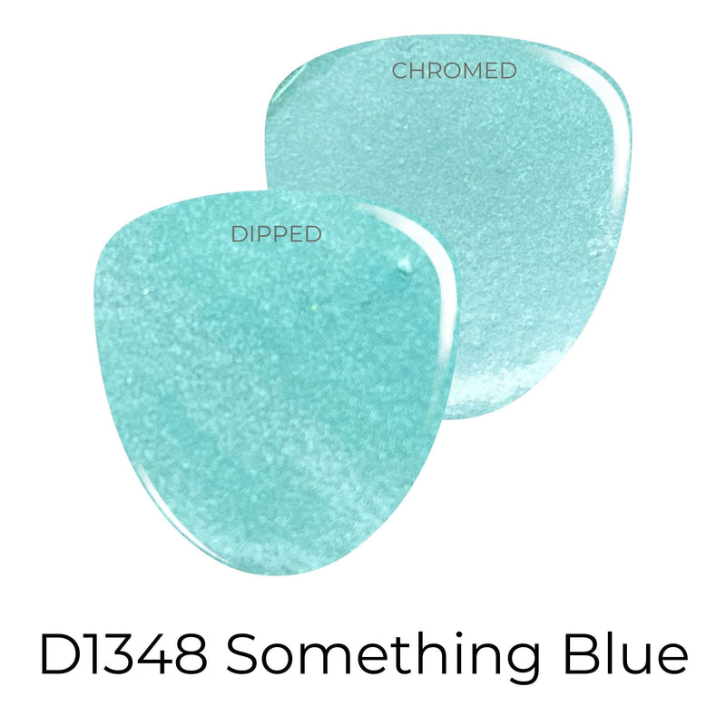 Dip Powder D1348 Something Blue Chrome Dip Powder