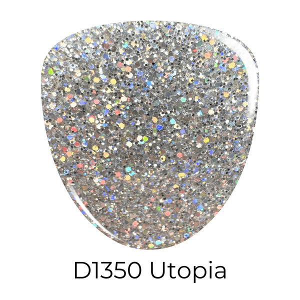 Dip Powder D1350 Utopia Glitter Dip Powder