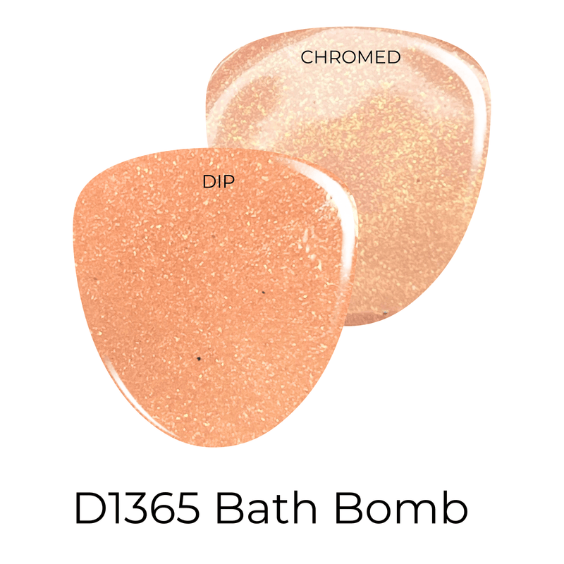 Dip Powder D1365 Bath Bomb Chrome Dip Powder