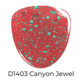 Dip Powder D1403 Canyon Jewel Flake Dip Powder