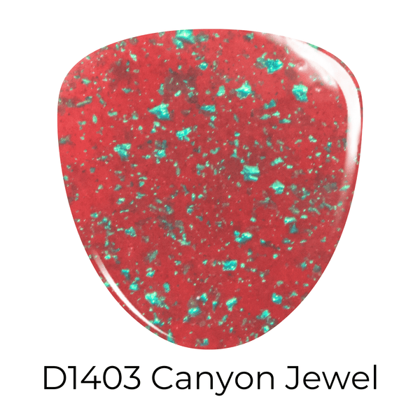 Dip Powder D1403 Canyon Jewel Flake Dip Powder