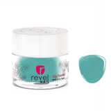 Dip Powder D1404 Turquoise Trails Shimmer Dip Powder