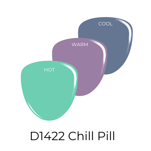 Dip Powder D1422 Chill Pill Triple Mood Changing Dip Powder