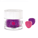 D1500 Rustic Berry Pink Glitter Dip Powder