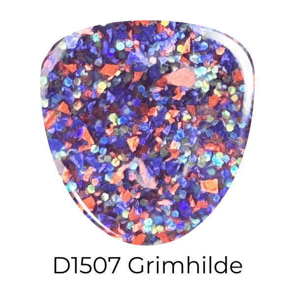 Dip Powder D1507 Grimhilde Multi Glitter Dip Powder