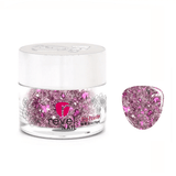 Dip Powder D1598 Flirt Alert Pink Flake Dip Powder
