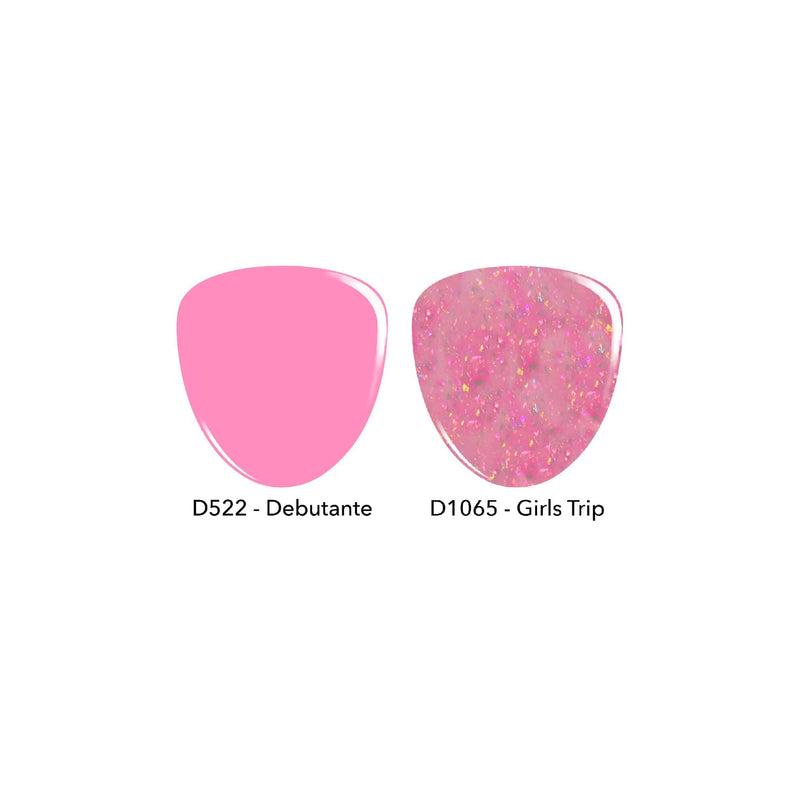 Dip Powder D522 Debutante + D1065 Girls Trip 0.5 oz