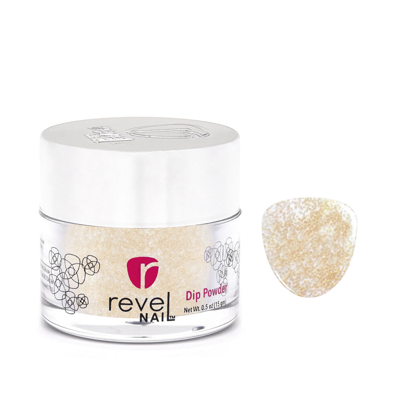 Dip Powder D851 Golden Days Gold Glitter Dip Powder