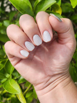 Dip Powder D881 Ethereal White Shimmer Dip Powder