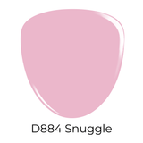Dip Powder D884 Snuggle Pink Sheer Dip Powder
