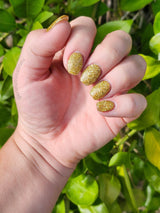 Dip Powder D927 Glory Gold Glitter Dip Powder