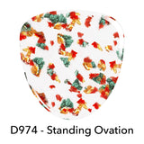 Dip Powder D974 Standing Ovation Holiday Flake Dip Powder 0.5 oz jar