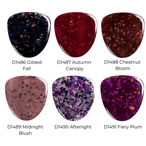 Dreamleaf Flakes  | 6 Dip Powder Set