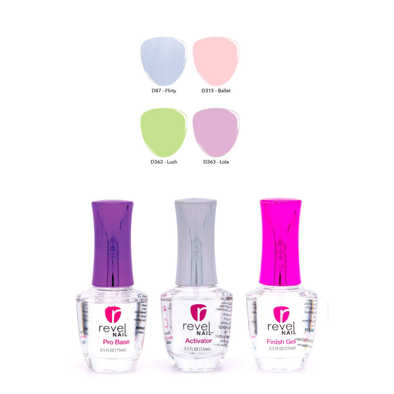 Passion for Pastels | Kit de inicio de cuatro colores