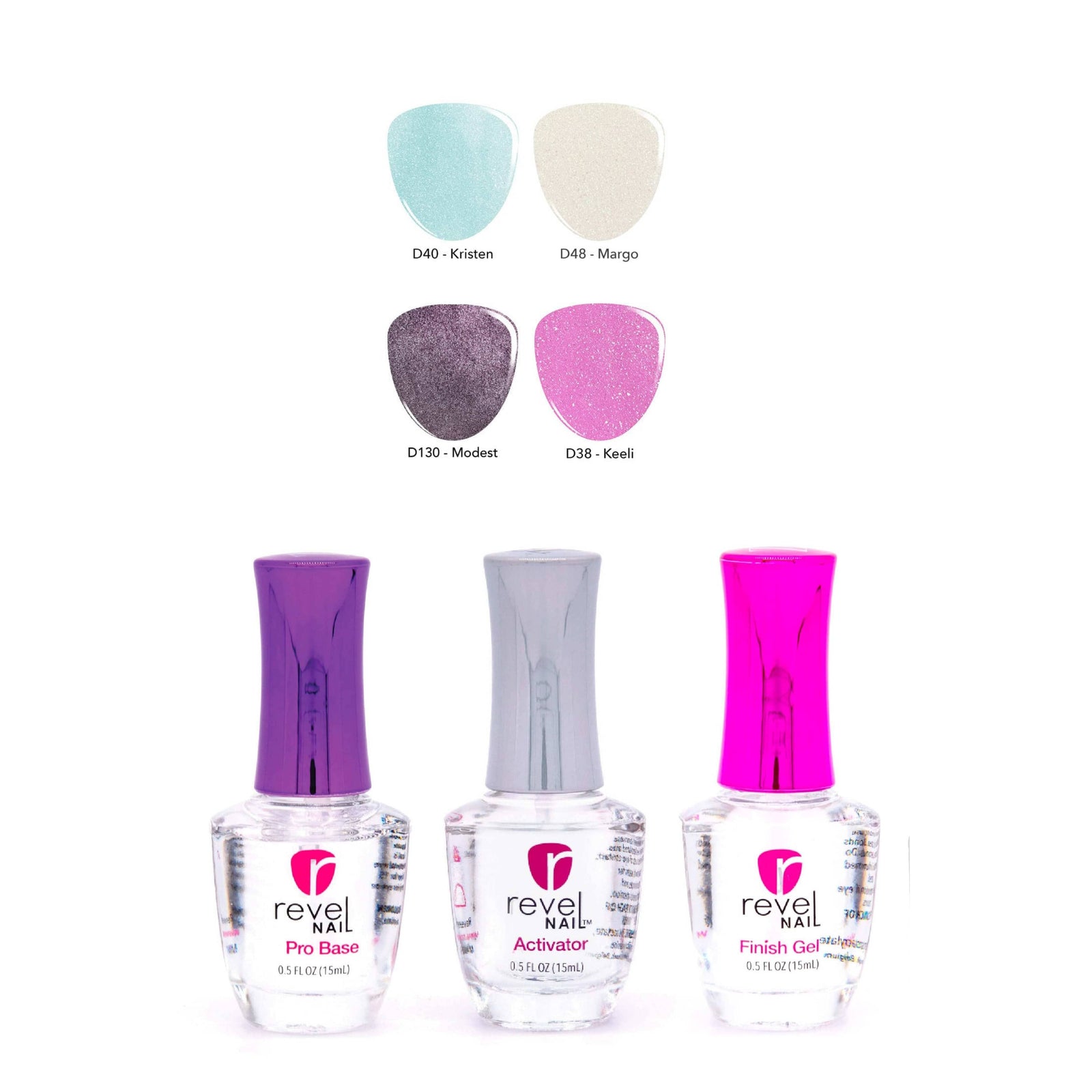 Shimmer and Shine Vier Farben Starter Kit RevelNailEU