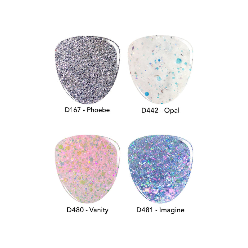 Glitter Glam | Four Color Dip Powder Starter Kit