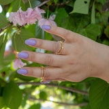 D733 Ballad Purple Crème Dip Powder