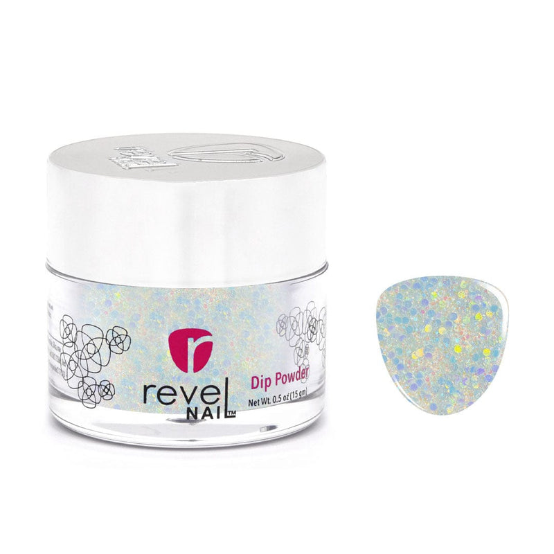 D676 Cakepop Blue Glitter Dip Powder