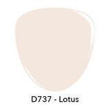 D737 Lotus Pink Sheer Dip Powder