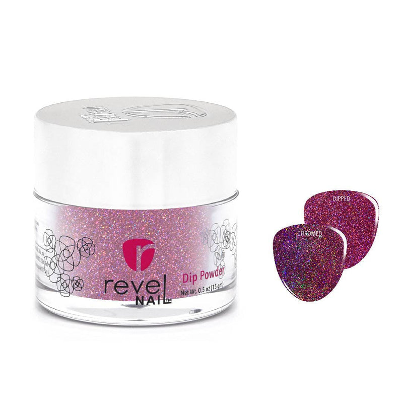 HC8 Raspberry Parade Pink Chrome Dip Powder