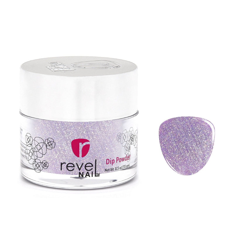Dip Powder D783 Par-Tea Time Purple Glitter Dip Powder