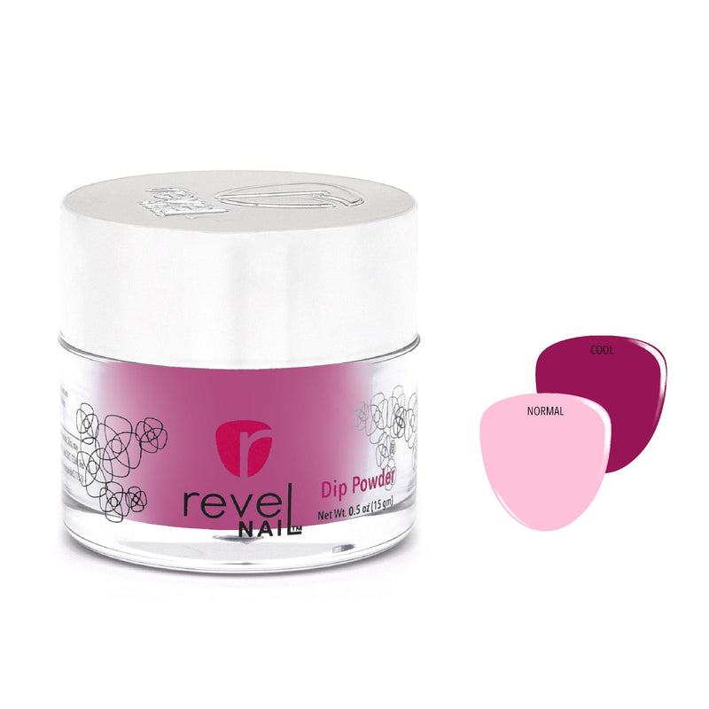 Dip Powder D786 Raspberry Tart Pink Creme Dip Powder